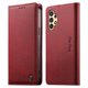 thumbnail image 1 of Funda Billetera de Cuero para [Samsung Galaxy A13 4G], Bloqueo RFID, Tarjetas y Soporte Rojo, 1 of 5