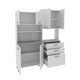 thumbnail image 3 of Mueble Cocina Cz1013 6 Puertas Blanco - Gris, 3 of 3