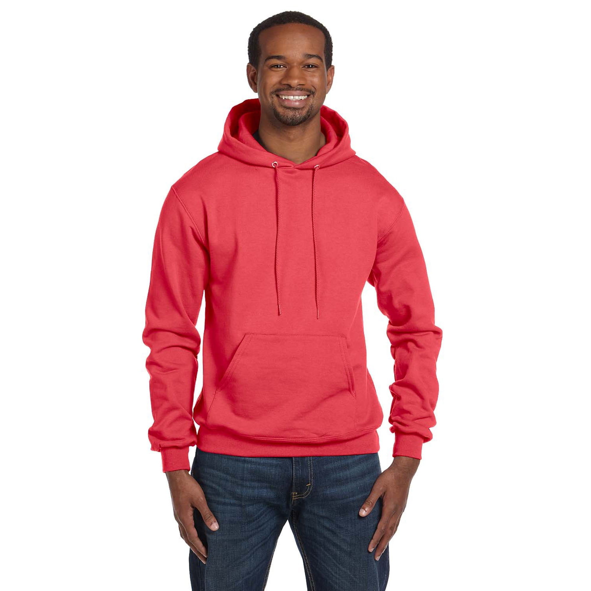 Sudadera Con Capucha Champion Double Dry Para Hombre Roja Talla S