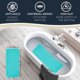 thumbnail image 2 of Alfombra de baño Homerella® antideslizante, resistente al moho, 90 x 40 cm, con ganchos, 2 of 7