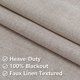thumbnail image 4 of Cortinas Zyvola 213 cm Opacas de Falso Lino Beige, 4 of 9