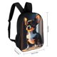 thumbnail image 2 of Chihuahua-theme Backpack, Campus style schoolbag Bookbag with Adjustable Shoulder Straps And Large Zip Compartment, Unisex Travel Bags., 2 of 6