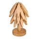 thumbnail image 1 of Posavasos De Madera Natural Resistente Al Calor De La Decoración De La Estatua Del Mantel Individual De La Protección De La Mesa, 1 of 3