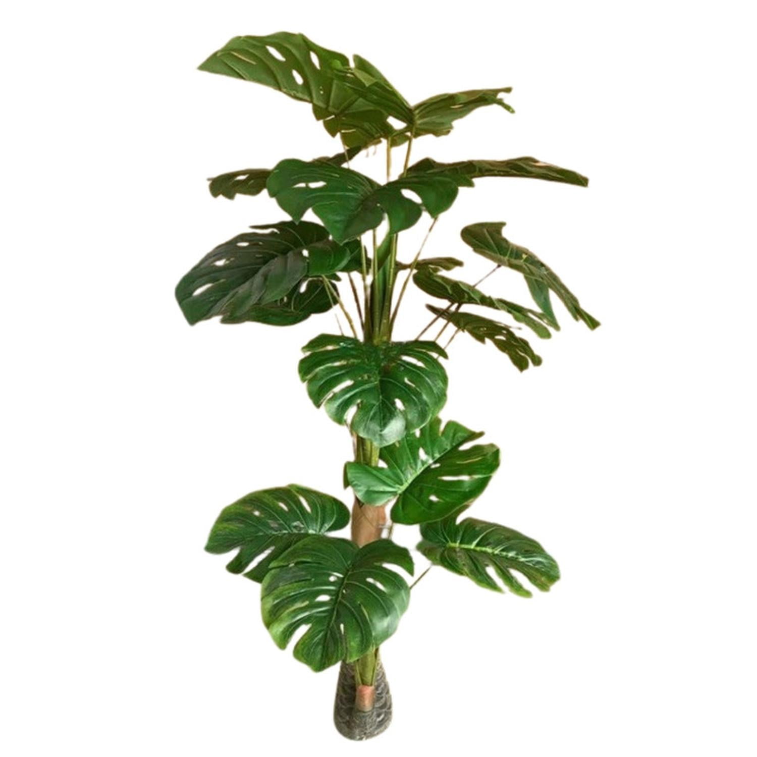 Mobii - Planta Artificial Tipo Monstera. Altura: 110cm Verde