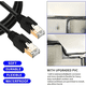 thumbnail image 3 of Cable De Red Cat8 De 3 Metros Categoria 8 Rj45 Ftp, 3 of 3