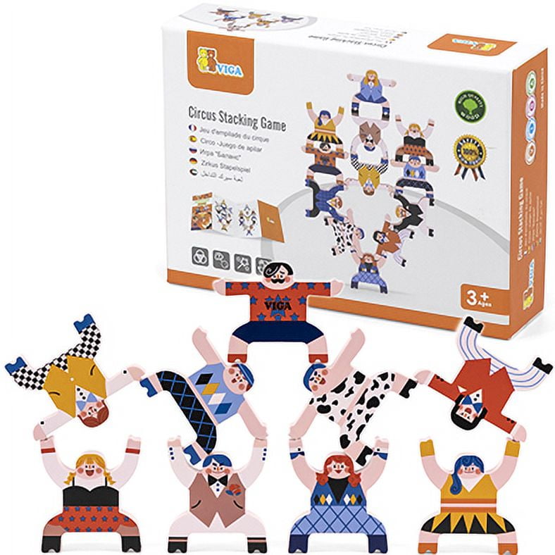 Viga - Juego De Equilibrio De Madera Circo De Acróbatas