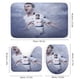 thumbnail image 3 of Son Heung-min-theme 4-Piece Shower Curtain Set with Rugs, Waterproof Bathroom Decor Set Includes Bath Mat, U-Shaped Rug, Toilet Lid Cover and Curtain with Hooks, 3 of 6