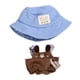 thumbnail image 3 of Ropa De Muñeca De Felpa, Pantalones Y Sombrero Hechos A Mano Para Regalos, Suministros De Bricolaje, Accesorios Para Fotos, 2 Uds., 3 of 3