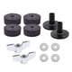 thumbnail image 5 of Kits de reemplazo de platillos, fieltros de soporte de platillos de Φ4cm para batería, fundas y arandelas para platillos, almohadillas de fieltro para Gris, 5 of 5