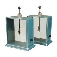 Bothyi - 2 Electroscopios De Lámina, Livianos, Resistentes Y Prácticos Para El Laboratorio De La Escuela Secundaria Y El Hogar