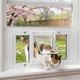 thumbnail image 1 of Puerta para Mascotas Petoasis Inserto para Ventana 24-28" con Cierre Magnético, 1 of 7
