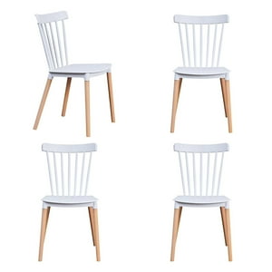 Klik Muebles - Pack De 4 Sillas Windsor Blancas