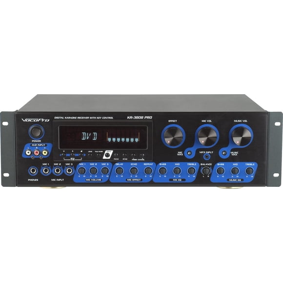 Receptor de karaoke VOCOPRO KR-3808PRO digital con control de teclas