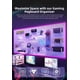 thumbnail image 4 of Organizador de pared con tablero perforado EVDBOBO Elevate Gaming Office, negro, 4 of 6