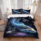 thumbnail image 1 of Anime Cartoon Design Bedding - Includes One Quilt Cover and Two Pillowcases (No Core) - Perfect for Bedroom and Guest Room Decoration Festive Gift Polyester Fab, 1 of 1
