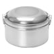 thumbnail image 1 of Marmita Quesillera Dos Niveles Cocina Postres 18cm Plateado Lisa, 1 of 2