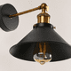 thumbnail image 2 of Aplique Bronce con Pantalla Negra E27 Konnergie para Muro o Techo Interior, 2 of 8