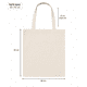 thumbnail image 1 of Totebag crea cruda personalizar, 1 of 4