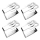 thumbnail image 5 of Abrazaderas De Tela De Cubierta De Mesa De Acero Inoxidable Flexible 4pcs Para Rectángulo Al Aire Libre, 5 of 5