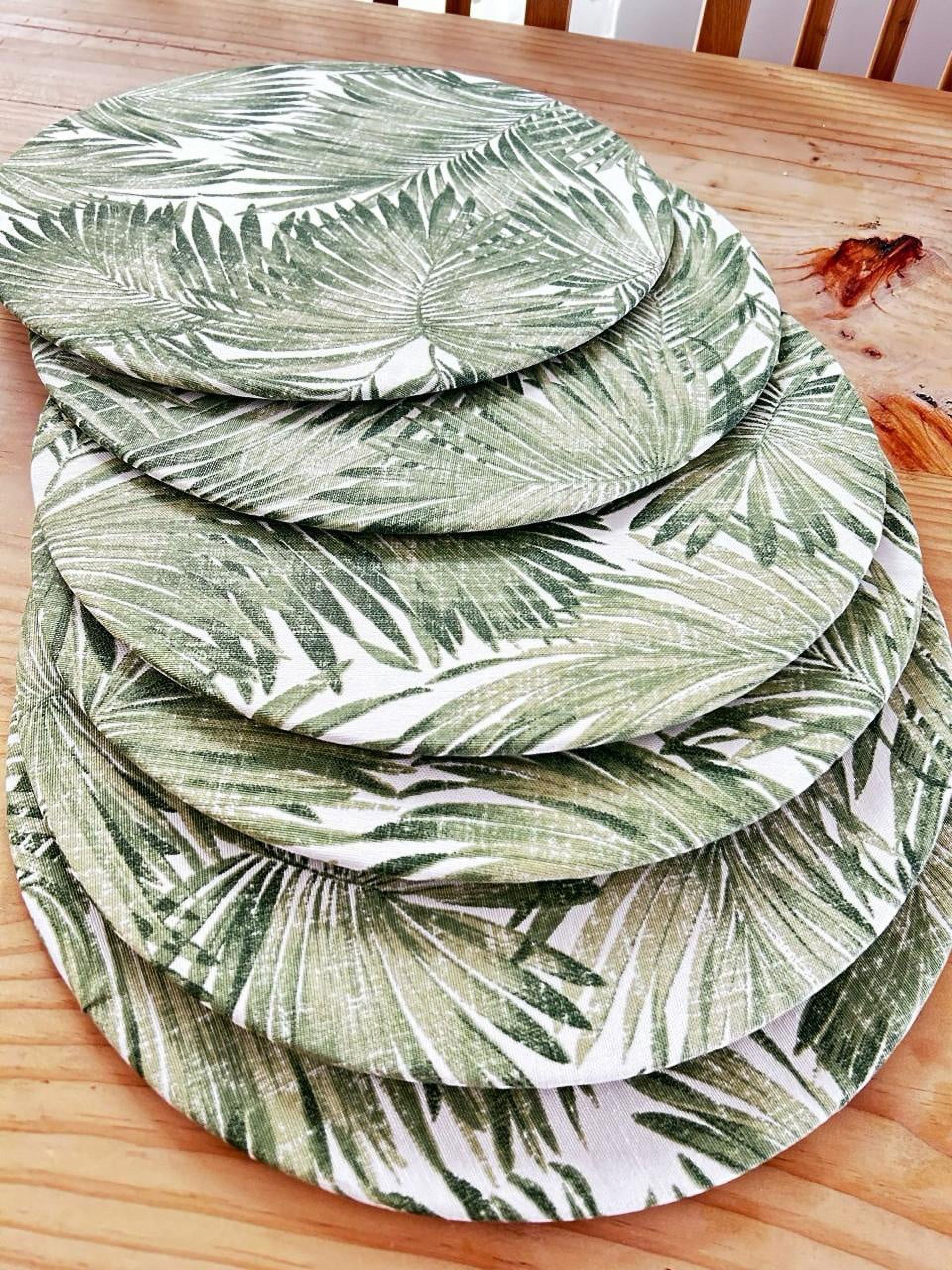 Todo Hogar Santiago De Chile - Set De 6 Individuales Repelentes Con Madera Mdf - 07