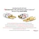 thumbnail image 2 of Conectores banana Nakamichi 10-18 AWG chapado en oro de 24k, 2 of 9