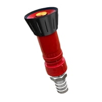 Magideal - Cabezal De Aspersor De Alta Presión, Accesorio De Rociado Rojo, Boquilla De Manguera De Agua Versátil, Resistente Para Riego De Huertos Y Jardines, Ex 2.5 Cm