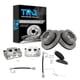 thumbnail image 1 of Kit de frenos traseros TRQ de cerámica para Dodge Ram 2500 3500, 1 of 8