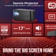 thumbnail image 2 of Proyector de vídeo SAMVIX iProjector Full HD HDMI/USB (negro), 2 of 4