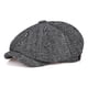 thumbnail image 1 of Boina Sombrero Hombre Elegante Con New Estilo Gris Claro New Gris Talla Única, 1 of 1