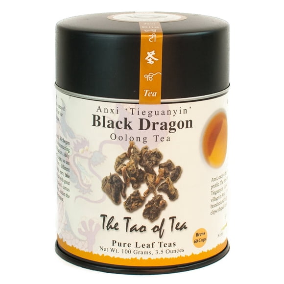 Té The Tao of Tea Oolong con forma de dragón negro, hojas sueltas, 100 g