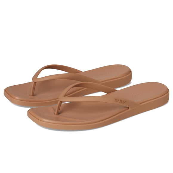 Sandalias Crocs Miami para Mujer Chocolate con Leche Talla 10 M