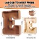 thumbnail image 2 of Hucha UBeesize extra grande de madera de 30 cm para niños, 2 of 7