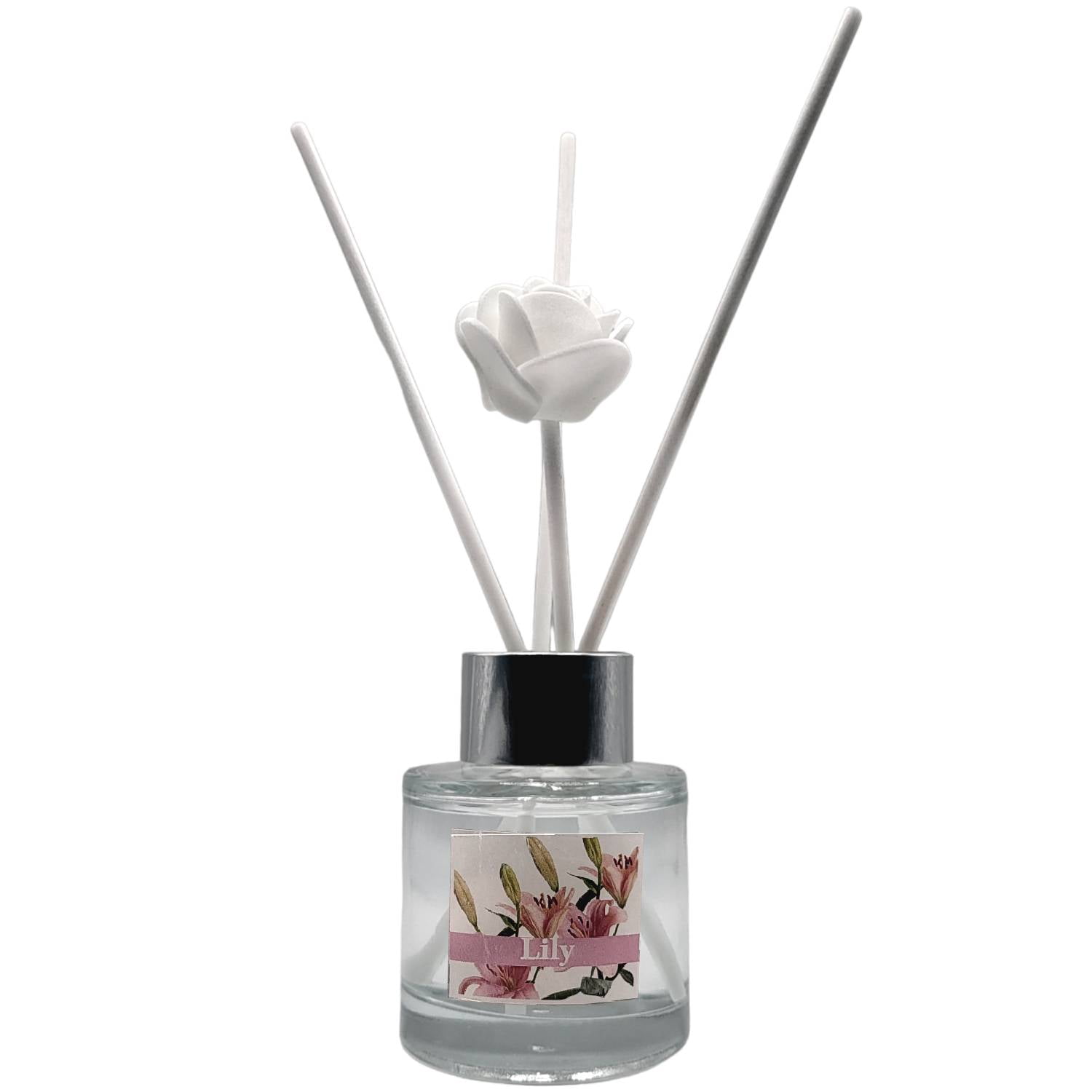 Genérico - Difusor De Varillas Rosa Aroma Lirio