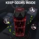 thumbnail image 4 of Cubo de Basura para Coche SZEOF 20 cm Negro 2 Pack + Bolsas, 4 of 9