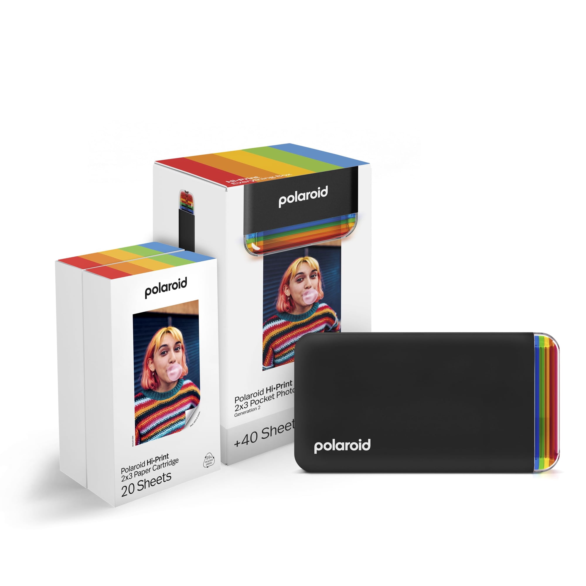 Impresora Fotográfica De Bolsillo Polaroid Hi-print 2ª Generación +40 Fotos