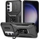 thumbnail image 1 of Funda Armada para Samsung Galaxy S23 Plus con Tapa Deslizante y Soporte Magnético Giratorio Negro, 1 of 5