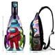 thumbnail image 2 of Among Us Riñonera Bandolera con Estampado Integral para Hombres y Mujeres, Bolso Cruzado Gráfico de Tendencia, Mochila de Hombro Streetwear para Ciclismo y Deportes, Riñonera Versátil Casual, 2 of 6