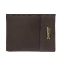 Gino Rodinis - Billetera De Cuero Graso Hombre 111 Café