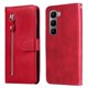 thumbnail image 1 of Funda con Cremallera para Infinix Hot 60i 4G, Carcasa Cartera de Cuero PU con Soporte y Tarjetero, 1 of 5
