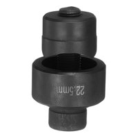 Magideal - Herramienta Perforadora De Chapa Metálica, Cortadora De Agujeros Hexagonales, Perforadora Manual Portátil, Versátil Y Resistente Para Fregaderos De Al 225 Mm