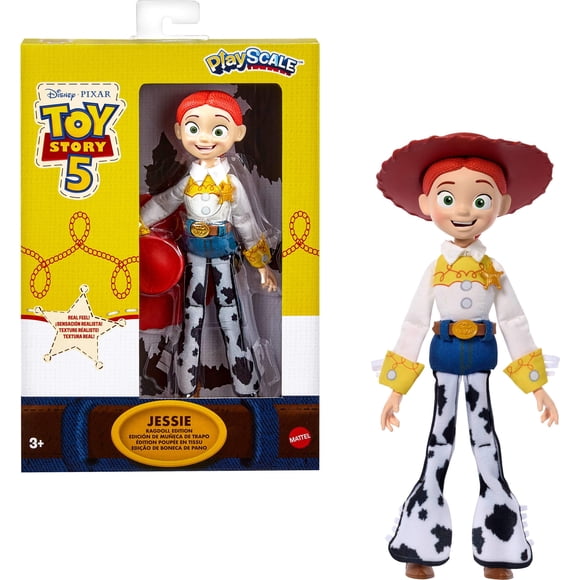 Figura Jessie de trapo Mattel de Toy Story 5, 18 cm
