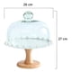 thumbnail image 3 of Base Para Torta Base Para Cupcakes Porta Tortas C/tapa 26cm, 3 of 10