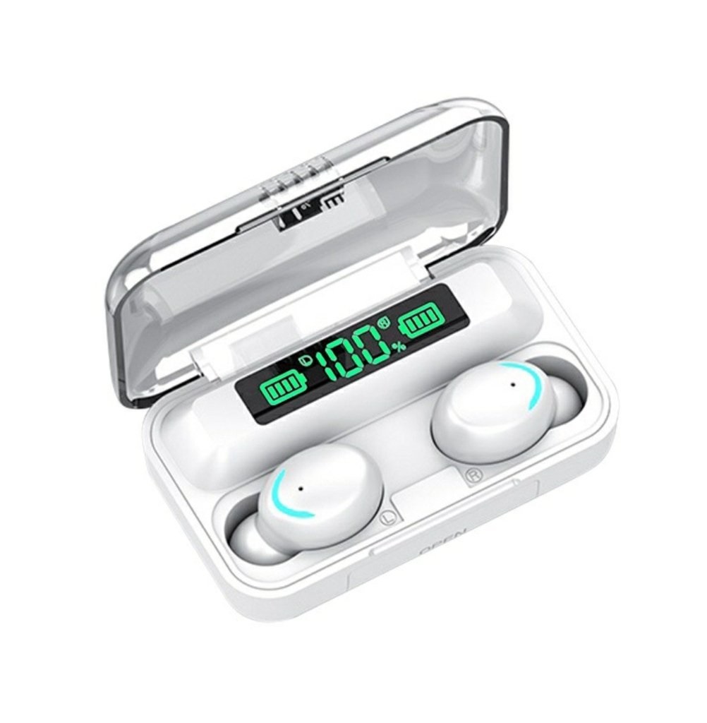 Castletec - Audifonos Bluetooth Tws F9-5 1200 Mah