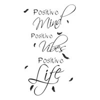 Rienda Libre Graphics - Decomural Positive Mind Inspirational Ws-44131