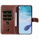thumbnail image 5 of Funda tipo cartera para Motorola Moto G57/G57 Power 5G con bolsillo con cremallera y ranuras para tarjetas – Función de soporte Marrón, 5 of 5