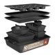 thumbnail image 1 of Juego de utensilios para hornear Bakken-Swiss Grey Marble, 10 piezas, antiadherentes, 1 of 8