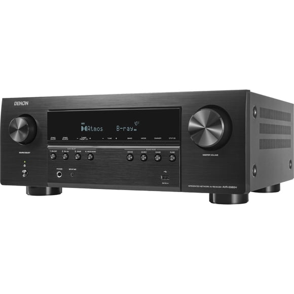 Receptor AV Denon AVR-S980H de 7.2 canales, negro, 4K y HEOS