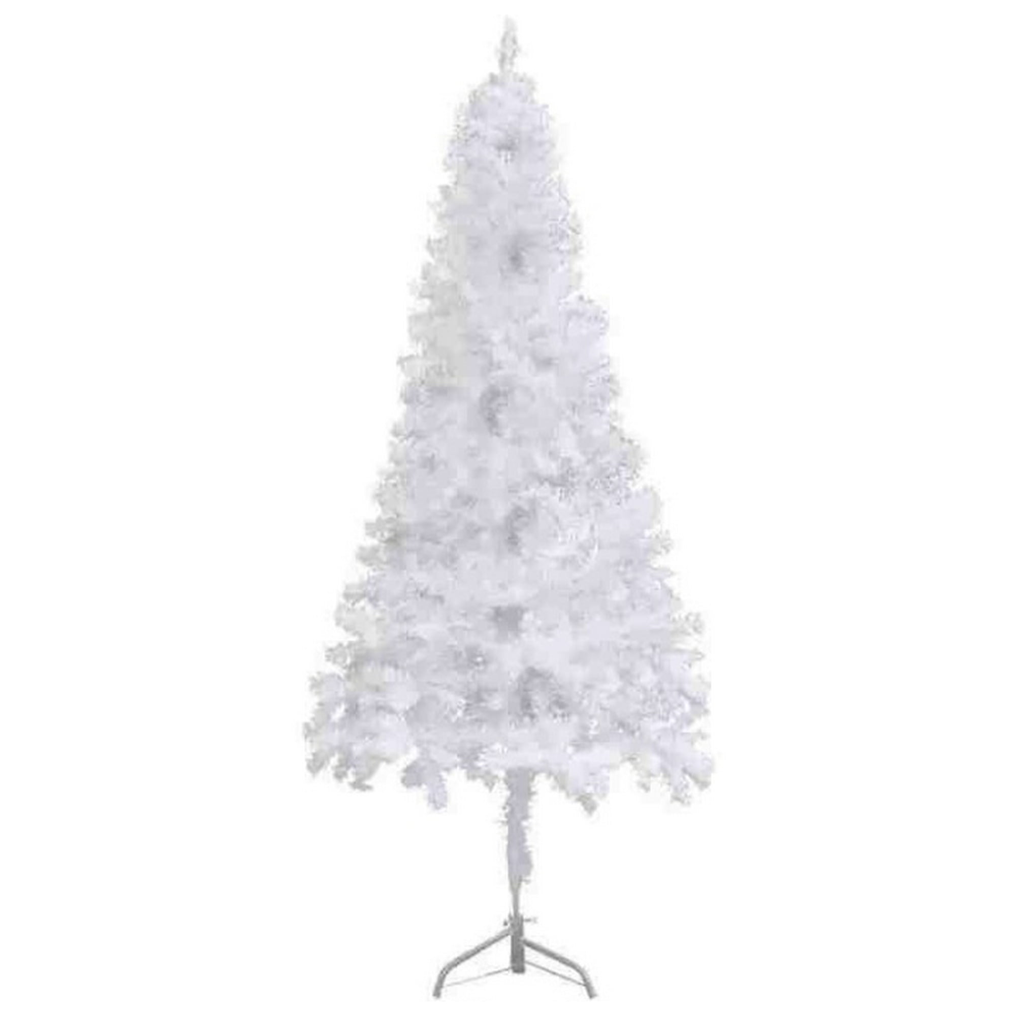 Artihogar - Arbol De Navidad 210 Cm Con Luces Led Colores Canadá Blanco