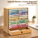 thumbnail image 2 of Organizador de Marcadores Furneeture de Bambú con 216 Ranuras y Cajón, 2 of 7