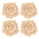 thumbnail image 1 of 4x Calcomanías De Tallado De Flores De Apliques Tallados En Madera Para Puerta Dia.2.76inch, 1 of 5